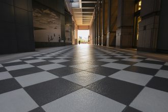 Pasang Keramik Diagonal Ruang Tamu